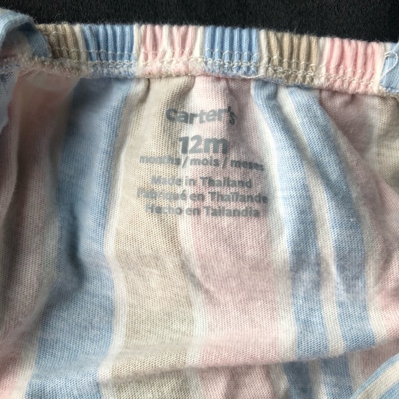 Carters Ruffled Tank Top Romper - Picture 3 of 3